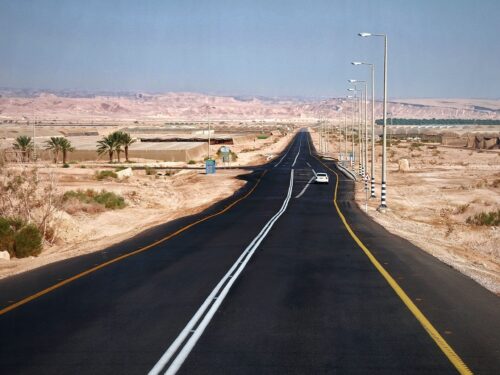 Road route used for Oman visa change by bus from Dubai UAE